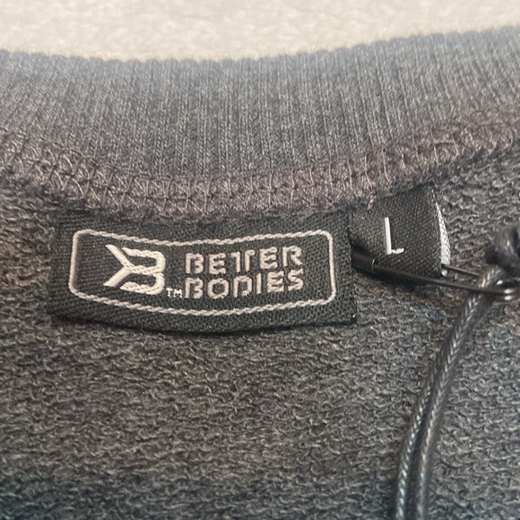BETTER BODIES NWT Size L Jersey Sweatshirt - Picture 3 of 11